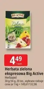E.Leclerc Herbata zielona ekspresowa Big Active oferta
