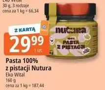 E.Leclerc Eko Wital Nutura Pasta 100% z pistacji oferta