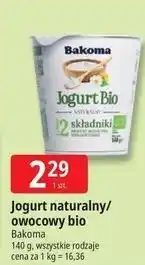 E.Leclerc Jogurt naturalny/owocowy bio Bakoma oferta