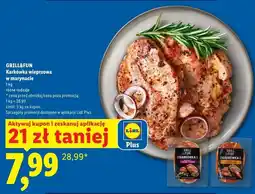 Lidl Karkówka wieprzowa w marynacie z chrzanem Grill And Fun oferta