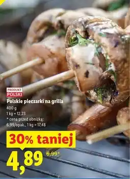 Lidl Pieczarki grillowe oferta