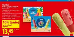 Lidl Lody na patyku Little Octo Party Gelatelli wielopak oferta