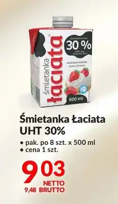 Śmietanka Łaciata UHT 30%