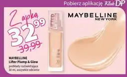Drogerie Polskie Podkład rozświetlający Maybelline New York Lifter Plump & Glow oferta