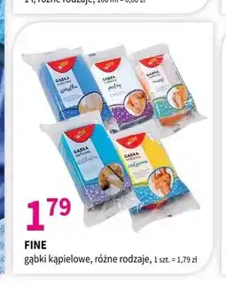 Drogerie Polskie Gąbki kąpielowe Fine oferta