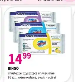 Drogerie Polskie Chusteczki czyszczące uniwersalne Bingo oferta