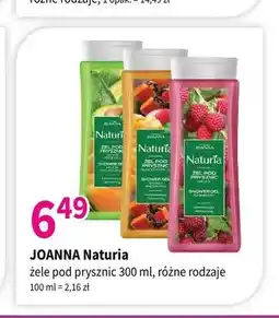 Drogerie Polskie Żel pod prysznic Joanna Naturia z zieloną herbatą oferta