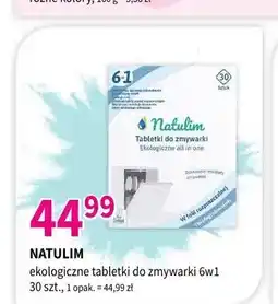 Drogerie Polskie Ekologiczne tabletki do zmywarki 6w1 Natulim oferta
