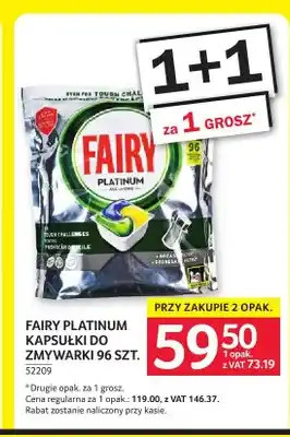 Kapsułki do zmywarki Fairy Platinum