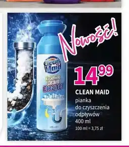 Drogerie Polskie Pianka do czyszczenia odpływów Clean Maid oferta