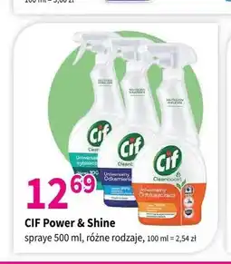 Drogerie Polskie Spray czyszczący Cif Power & Shine oferta