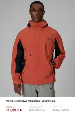 4F Kurtka trekkingowa membrana 10000 męska 4F oferta