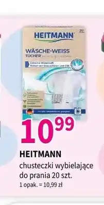 Drogerie Polskie Chusteczki wybielające do prania Heitmann oferta