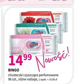 Drogerie Polskie Chusteczki czyszczące perfumowane Bingo oferta