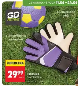 Biedronka Rękawice bramkarskie Go Active oferta