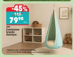 Biedronka Zawieszane krzesło dziecięce Jumi oferta