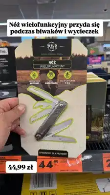 Biedronka Nóż wielofunkcyjny Wild Trek oferta
