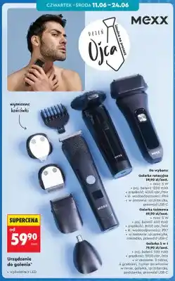 Biedronka Golarka rotacyjna MEXX oferta