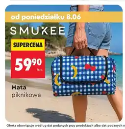 Biedronka Mata piknikowa Smukee oferta
