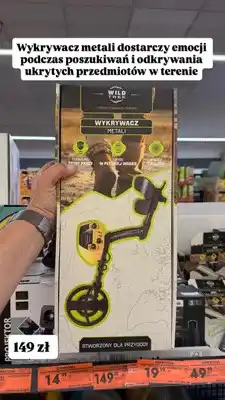 Biedronka Wykrywacz metali Wild Trek oferta
