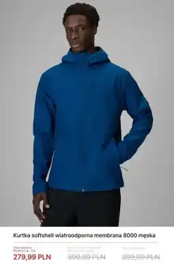 4F Kurtka softshell wiatroodporna membrana 8000 męska oferta