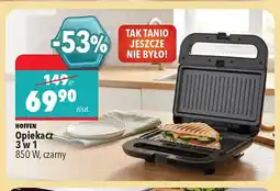 Biedronka Opiekacz 3 w 1 Hoffen czarny oferta
