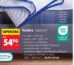 Biedronka Kołdra Topcool SMUKEE 155x200 cm oferta