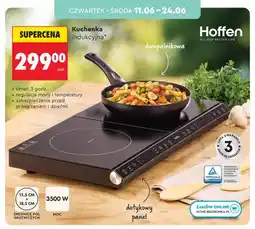 Biedronka Kuchenka indukcyjna dwupalnikowa Hoffen oferta