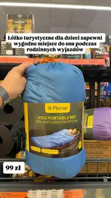 Biedronka Dziecięce łóżko turystyczne Plener oferta