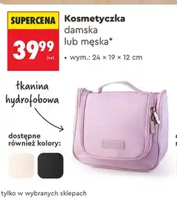 Biedronka Kosmetyczka damska Puccini 24x19x12 cm oferta