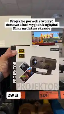 Biedronka Projektor Forever 4K oferta