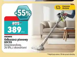 Biedronka Odkurzacz pionowy Greenote GSC55 bezprzewodowy oferta
