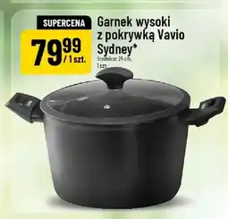 Polomarket Garnek wysoki z pokrywką Vavio Sydney 24 cm oferta