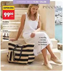 Biedronka Torebka damska Puccini 40x37,5x20,5 cm oferta