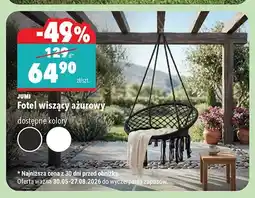 Biedronka Fotel wiszący ażurowy Jumi oferta