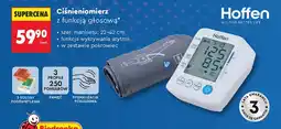 Biedronka Ciśnieniomierz z funkcją głosową Hoffen oferta