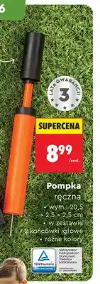 Biedronka Pompka ręczna Go Active oferta