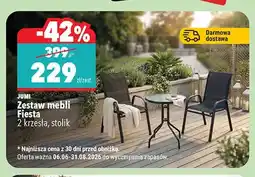 Biedronka Zestaw mebli Fiesta Jumi oferta