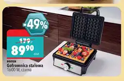 Biedronka Gofrownica stalowa Hoffen czarna oferta
