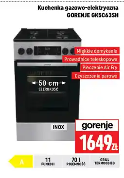 Neopunkt Kuchenka gazowo-elektryczna Gorenje oferta