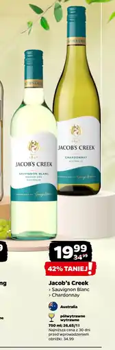 Netto Wino półwytrawne Jacob's Creek oferta