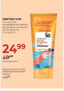 Jawa Drogerie Mleczko opalania Jantar oferta