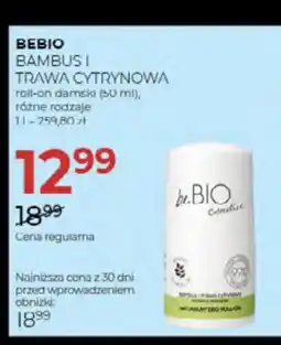 Jawa Drogerie Antyperspirant beBio oferta