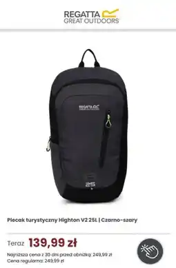Regatta Plecak turystyczny Regatta Great Outdoors Highton V2 25 l czarno-szary oferta