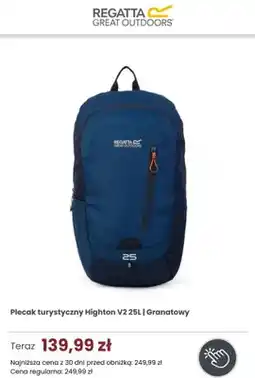 Regatta Plecak turystyczny Regatta Great Outdoors Highton V2 25 l granatowy oferta