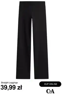 C&A Legginsy damskie Straight Leggings C&A oferta