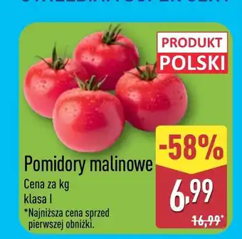 ALDI Pomidory Polski oferta