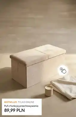 Sinsay Puf z funkcją przechowywania oferta