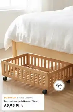 Sinsay Bambusowe pudełko na kółkach oferta