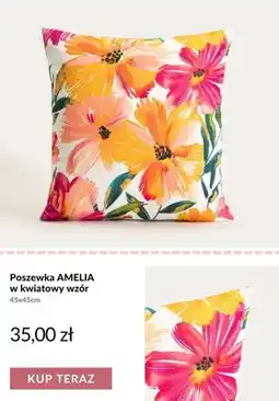 Homla Poszewka AMELIA w kwiatowy wzór 45x45 cm oferta